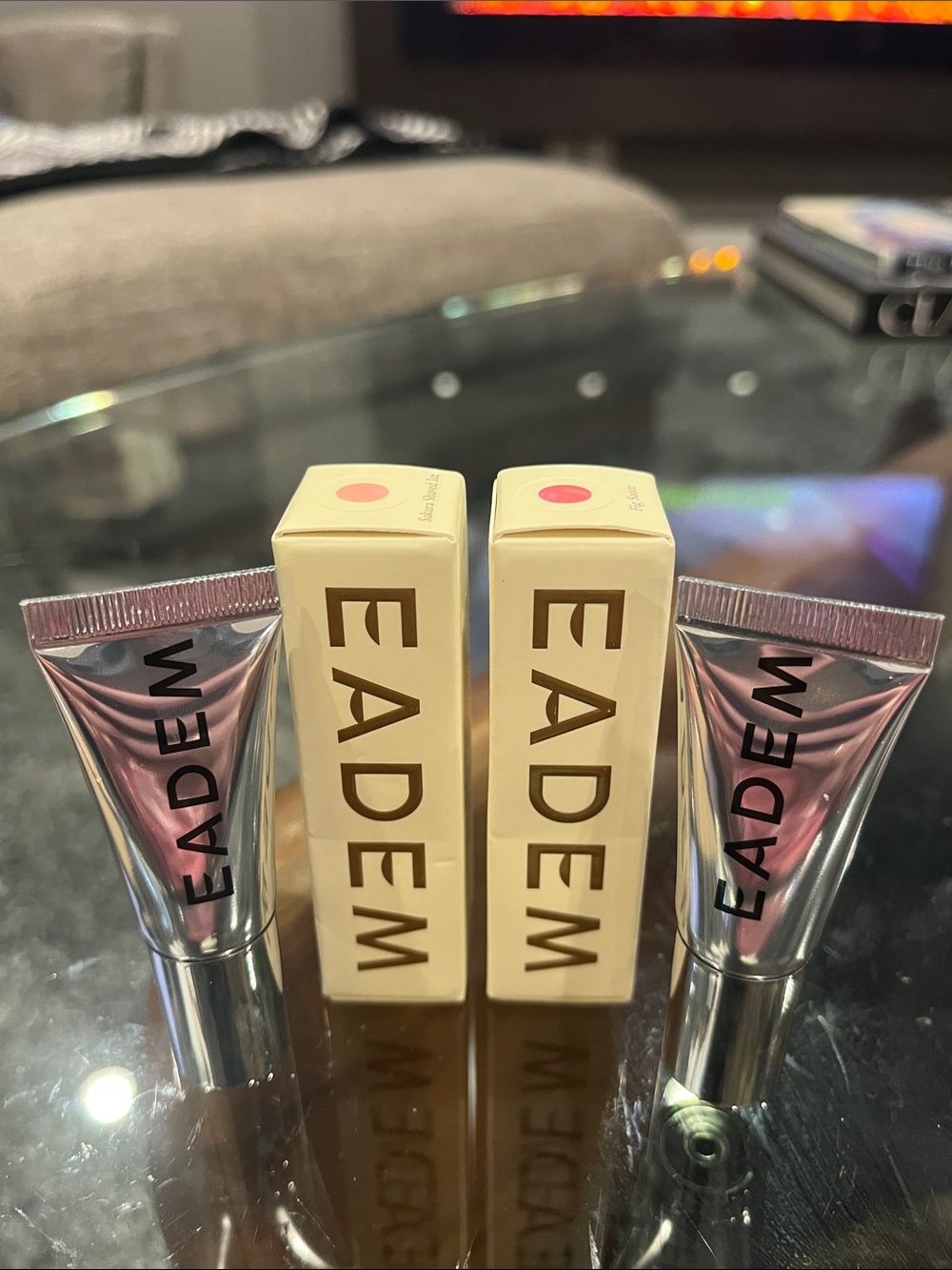 EADEM Lip Softening Balm - Fig Sauce & Sakura Shaved Ice
